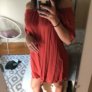Open Shoulder Dress